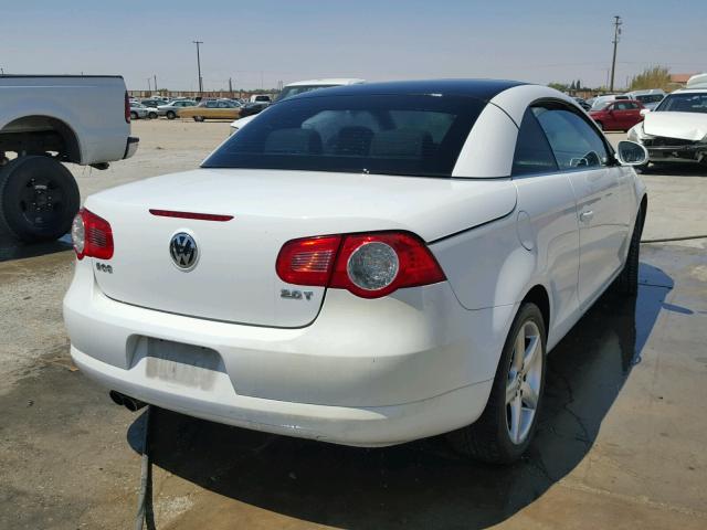 WVWDA71F47V041853 - 2007 VOLKSWAGEN EOS 2.0T S Ağ foto 4