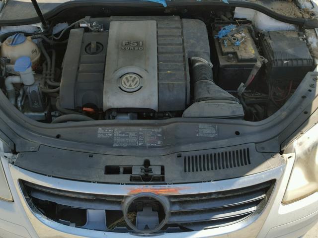WVWDA71F47V041853 - 2007 VOLKSWAGEN EOS 2.0T S Ağ foto 7