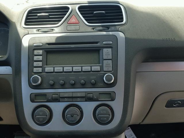 WVWDA71F47V041853 - 2007 VOLKSWAGEN EOS 2.0T S Ağ foto 9