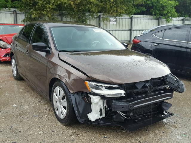 3VW2K7AJ0CM329539 - 2012 VOLKSWAGEN JETTA BASE Շագանակագույն լուսանկար 1