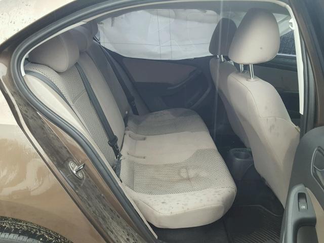 3VW2K7AJ0CM329539 - 2012 VOLKSWAGEN JETTA BASE Շագանակագույն լուսանկար 6