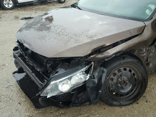 3VW2K7AJ0CM329539 - 2012 VOLKSWAGEN JETTA BASE Շագանակագույն լուսանկար 9