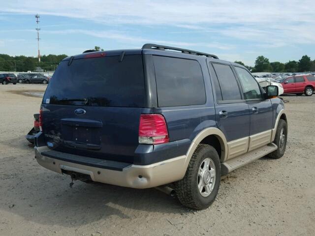 1FMFU185X6LA09960 - 2006 FORD EXPEDITION BLUE photo 4