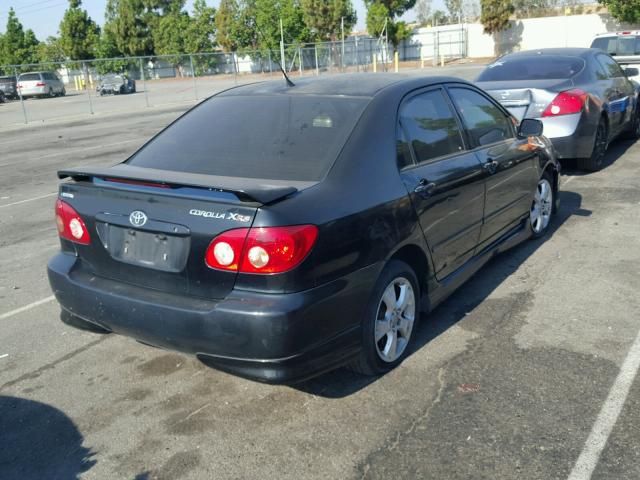 2T1BY32E65C350676 - 2005 TOYOTA COROLLA XR 黑色 照片 4