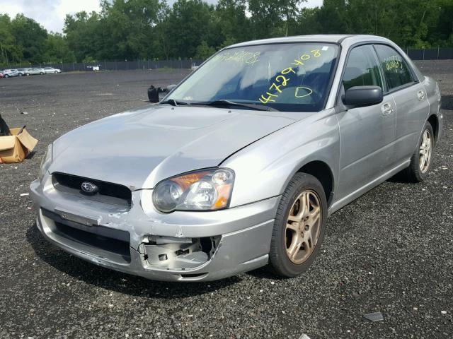 JF1GD67565H515123 - 2005 SUBARU IMPREZA RS SILVER photo 2