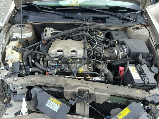 1G1ND52J5Y6175391 - 2000 CHEVROLET MALIBU BEIGE photo 7