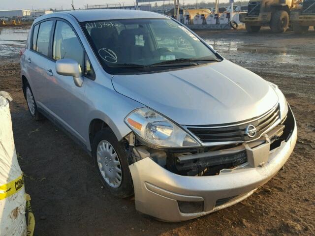 3N1BC1CP4CK222118 - 2012 NISSAN VERSA S SILVER photo 1