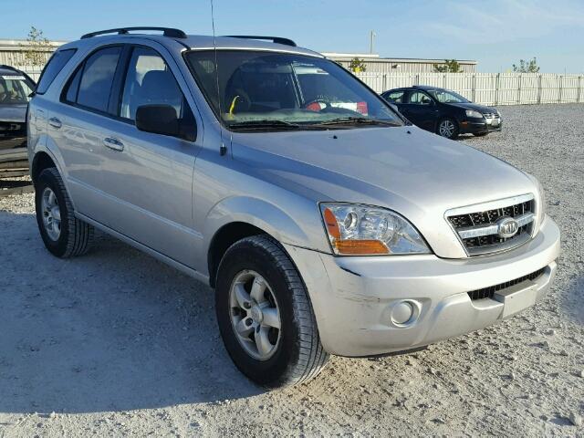 KNDJC735395868442 - 2009 KIA SORENTO LX SILVER photo 1