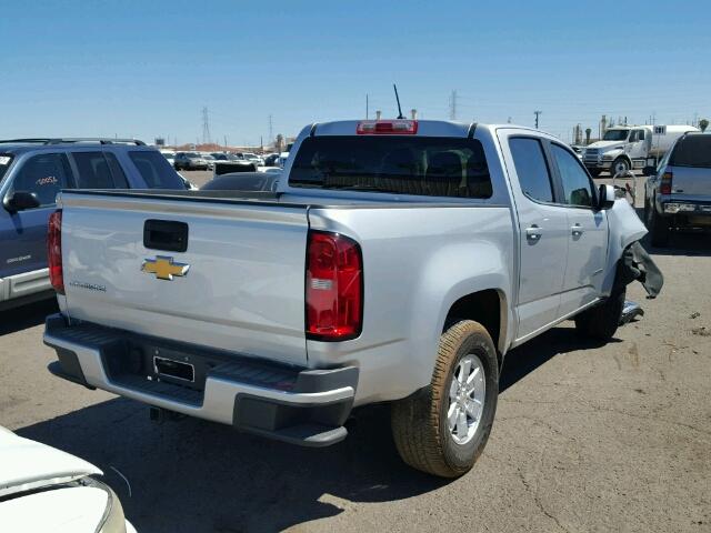 1GCGSBE39G1332031 - 2016 CHEVROLET COLORADO SILVER photo 4