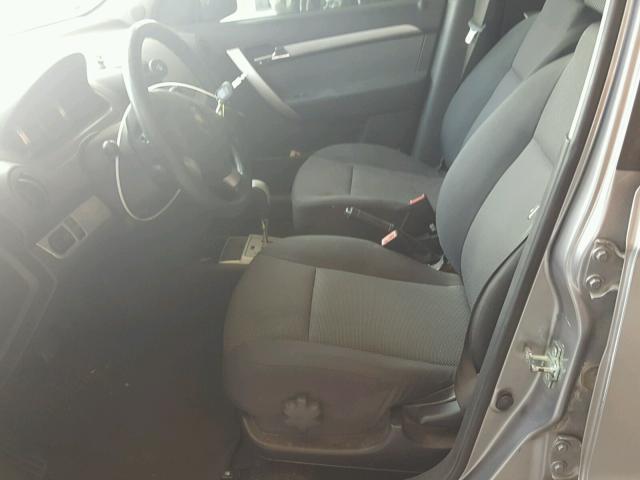 KL1TD5DE6BB184895 - 2011 CHEVROLET AVEO LS GRAY photo 5