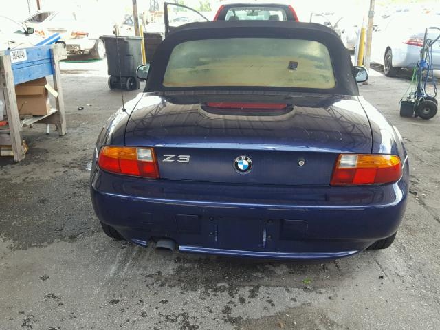 4USCH7325VLE04121 - 1997 BMW Z3 1.9 BLUE photo 9