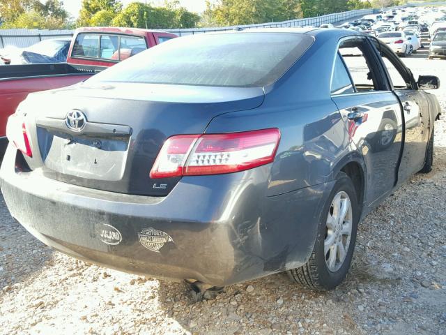 4T1BF3EK8BU624087 - 2011 TOYOTA CAMRY BASE GRAY photo 10