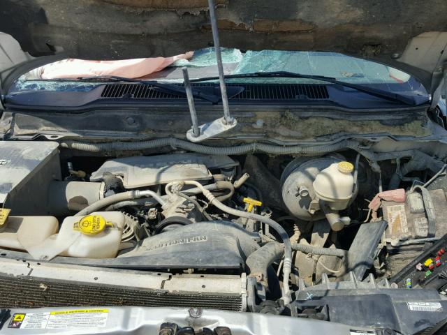 1D7KS28D87J615170 - 2007 DODGE RAM 2500 S SILVER photo 7