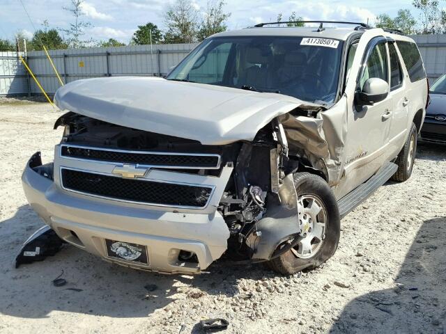 3GNFK16318G288833 - 2008 CHEVROLET SUBURBAN BEIGE photo 2