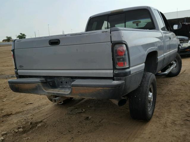 1B7KF2368WJ175800 - 1998 DODGE RAM 2500 GRAY photo 4