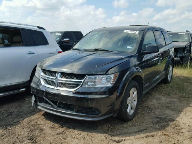 3C4PDCAB4CT150902 - 2012 DODGE JOURNEY BLACK photo 2