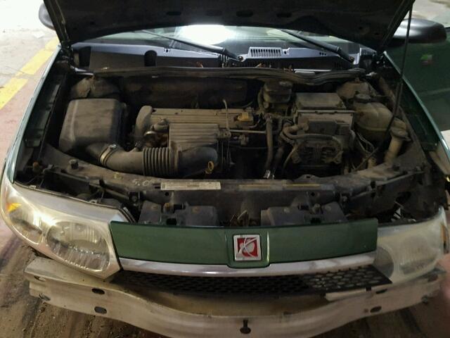 1G8AJ52F73Z156983 - 2003 SATURN ION LEVEL GREEN photo 7