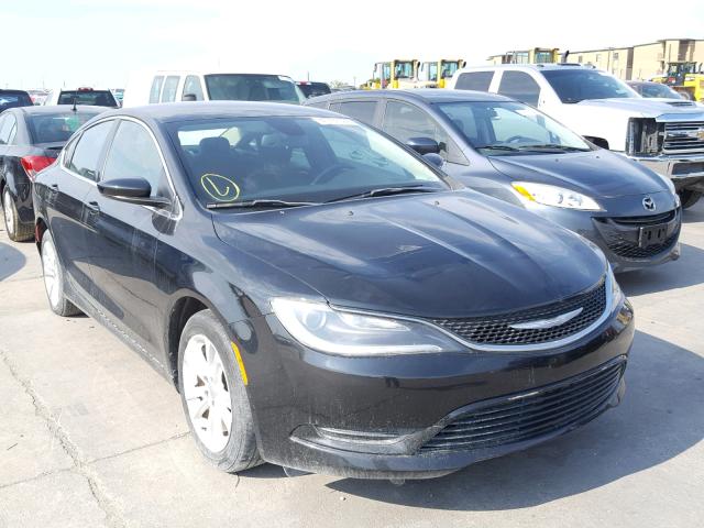 1C3CCCAB3GN101900 - 2016 CHRYSLER 200 LIMITE BLACK photo 1