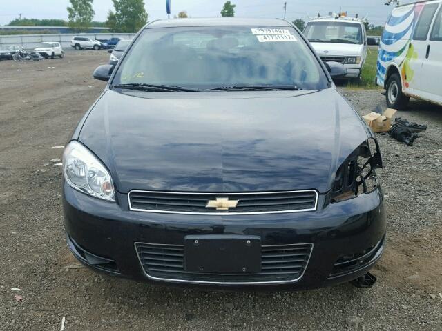 2G1WT58K869374190 - 2006 CHEVROLET IMPALA LT BLACK photo 9