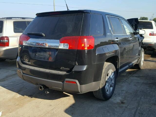 2CTALMEC2B6246052 - 2011 GMC TERRAIN SL BLACK photo 4