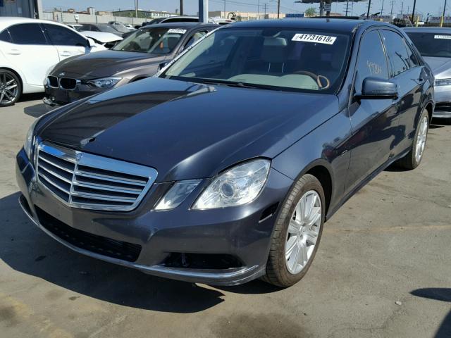 WDDHF2EB2CA553034 - 2012 MERCEDES-BENZ E 350 BLUE CHARCOAL photo 2