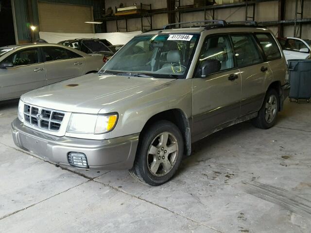 JF1SF6555YH729743 - 2000 SUBARU FORESTER S 金色 照片 2