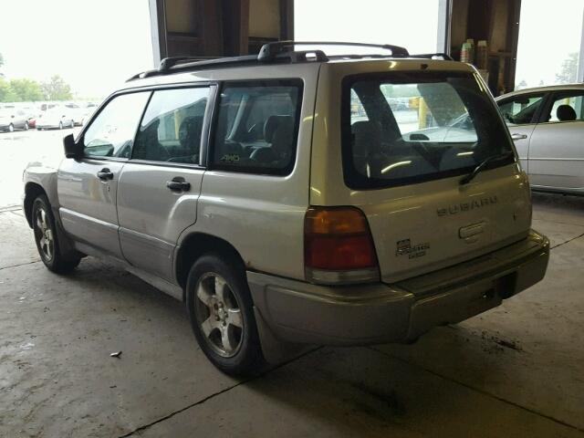 JF1SF6555YH729743 - 2000 SUBARU FORESTER S 金色 照片 3