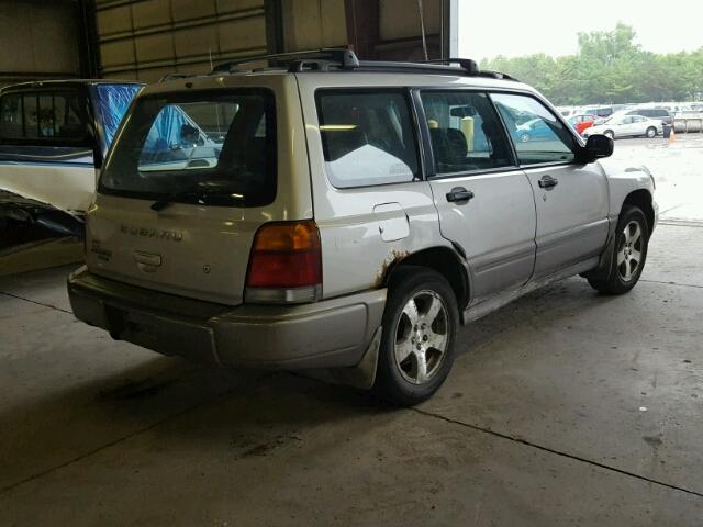 JF1SF6555YH729743 - 2000 SUBARU FORESTER S 金色 照片 4