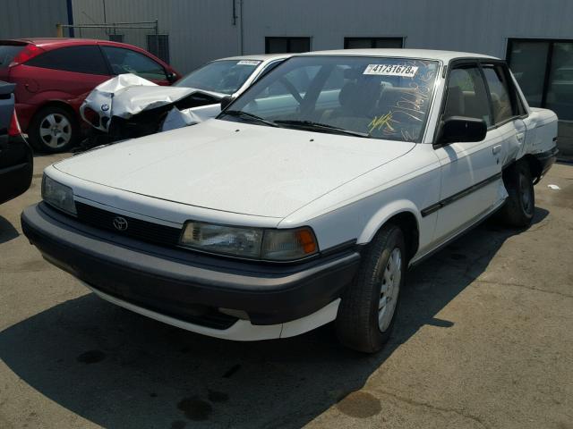 4T1SV21E3MU376430 - 1991 TOYOTA CAMRY DLX WHITE photo 2