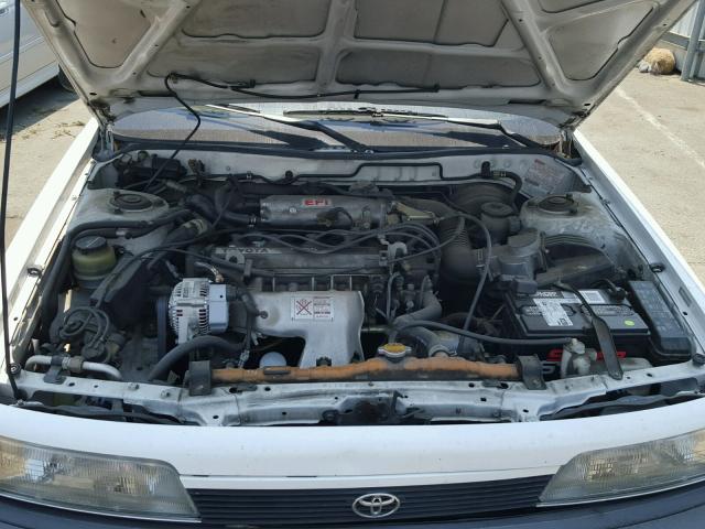 4T1SV21E3MU376430 - 1991 TOYOTA CAMRY DLX WHITE photo 7