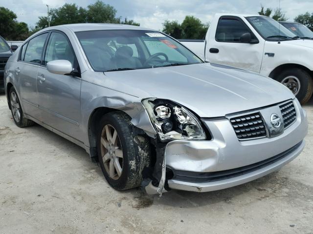 1N4BA41E64C852290 - 2004 NISSAN MAXIMA SE SILVER photo 1