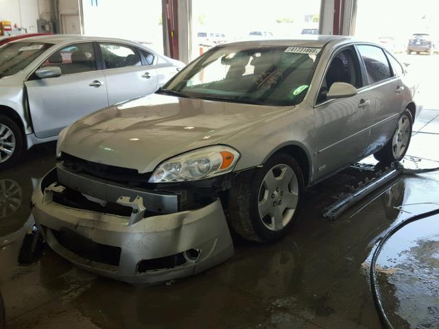 2G1WD58C589146897 - 2008 CHEVROLET IMPALA SUP SILVER photo 2