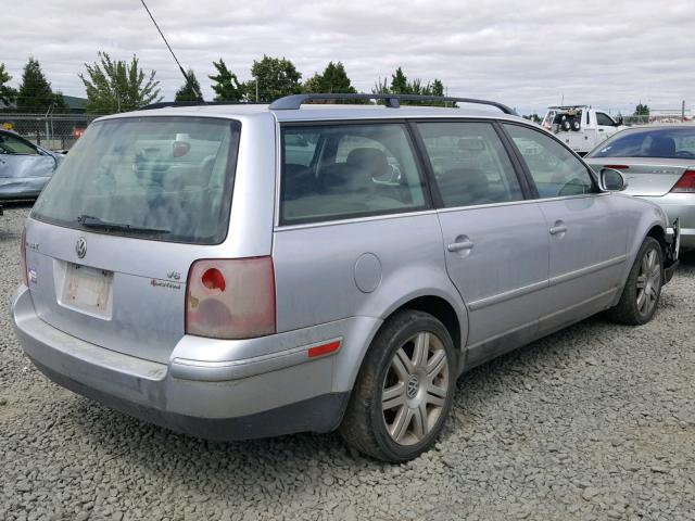 WVWYU63B65E108334 - 2005 VOLKSWAGEN PASSAT GLX 银色 照片 4