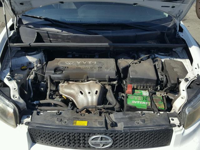 JTLZE4FEXA1106474 - 2010 TOYOTA SCION XB Weiß Foto 7