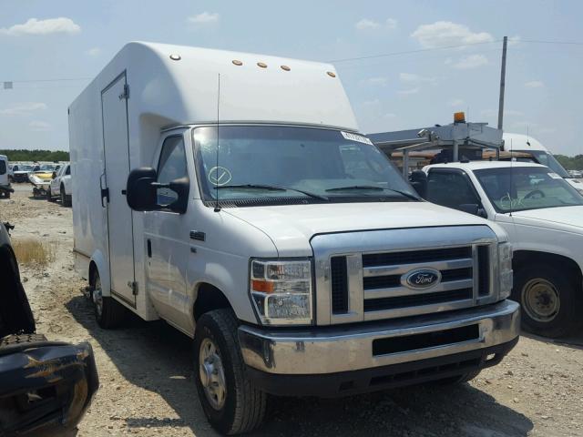 1FDSE3FL3CDB17478 - 2012 FORD ECONOLINE WHITE photo 1