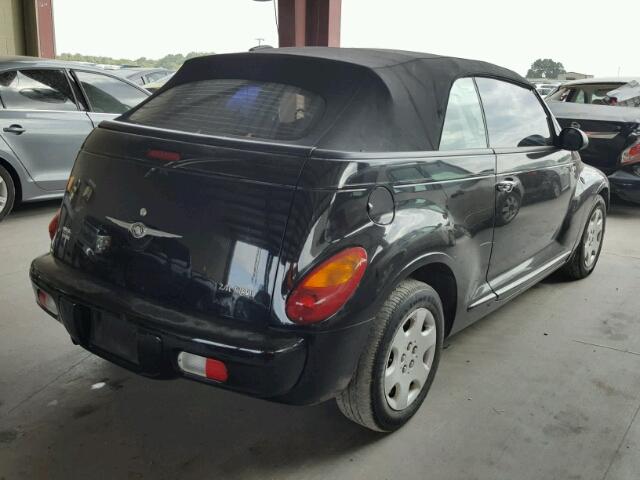 3C3EY55E45T328181 - 2005 CHRYSLER PT CRUISER BLACK photo 4