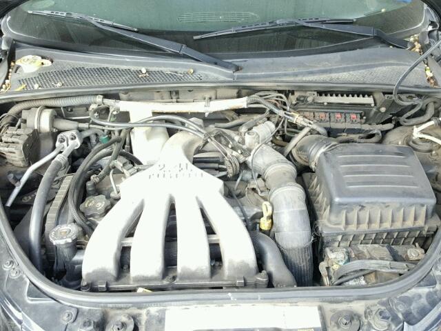 3C3EY55E45T328181 - 2005 CHRYSLER PT CRUISER BLACK photo 7