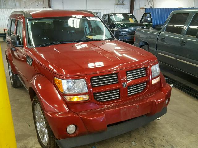 1D4PU4GX1BW501091 - 2011 DODGE NITRO RED photo 1