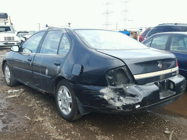 1N4DL01AX1C188774 - 2001 NISSAN ALTIMA GXE BLACK photo 3