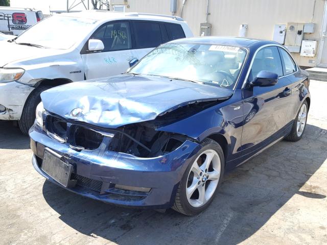 WBAUP9C50AVL89233 - 2010 BMW 128 I BLUE photo 2