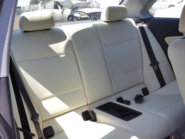 WBAUP9C50AVL89233 - 2010 BMW 128 I BLUE photo 6