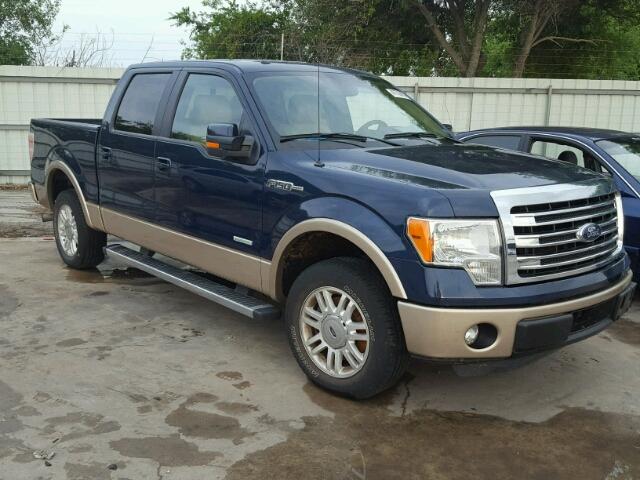 1FTFW1CT5EKE88829 - 2014 FORD F150 SUPER TWO TONE photo 1