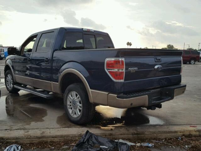 1FTFW1CT5EKE88829 - 2014 FORD F150 SUPER TWO TONE photo 3