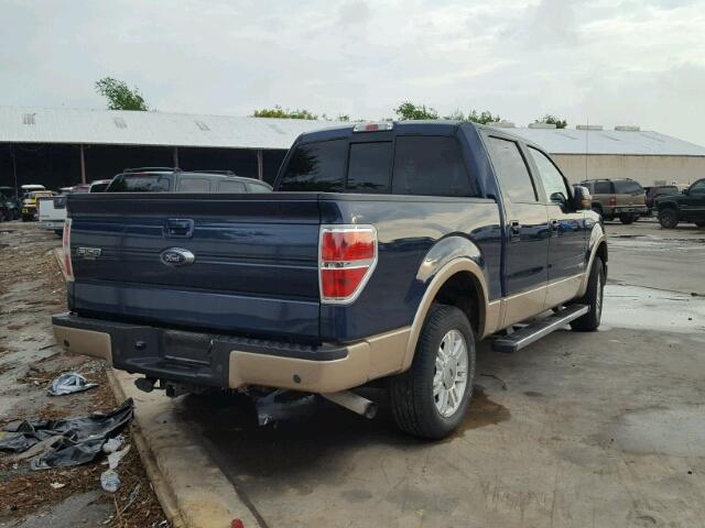 1FTFW1CT5EKE88829 - 2014 FORD F150 SUPER TWO TONE photo 4