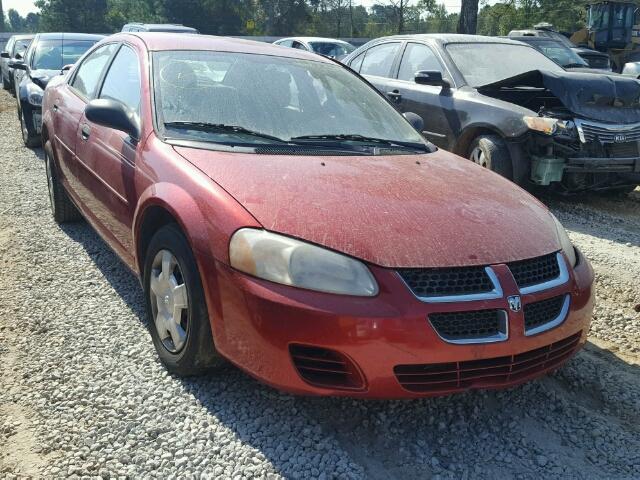 1B3EL36X64N325247 - 2004 DODGE STRATUS RED photo 1