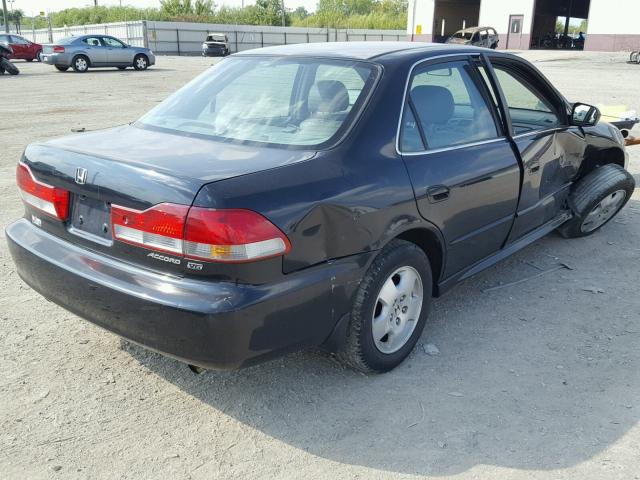 1HGCG16512A084815 - 2002 HONDA ACCORD EX BLACK photo 4