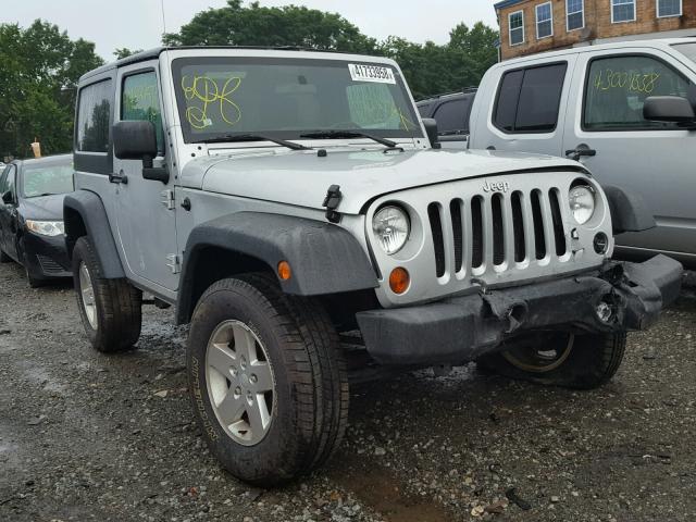 1J4AA2D13BL550126 - 2011 JEEP WRANGLER S SILVER photo 1