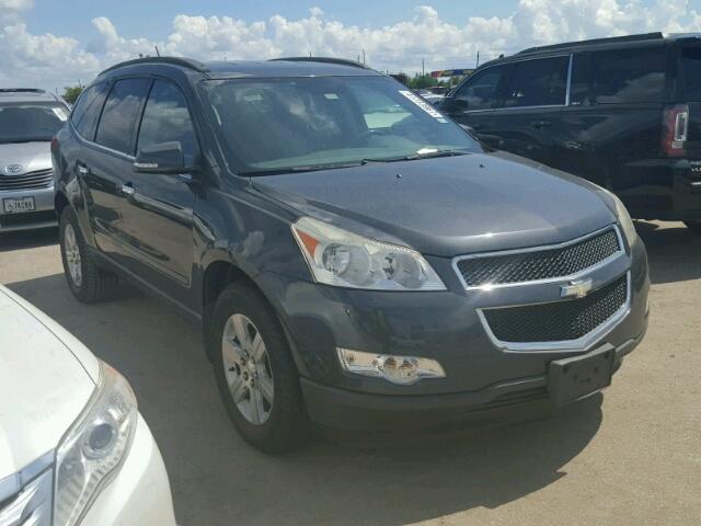 1GNKRGED4BJ172040 - 2011 CHEVROLET TRAVERSE L BLACK photo 1