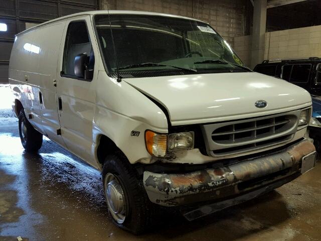 1FTSE34L62HA06180 - 2002 FORD ECONOLINE WHITE photo 1