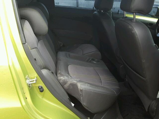 KL8CD6S99DC501935 - 2013 CHEVROLET SPARK 1LT Зеленый фото 6